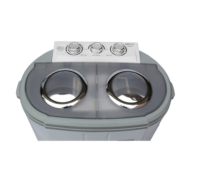 Máquina de lavar Roupa Camry CR 8052 Branco/cinza
