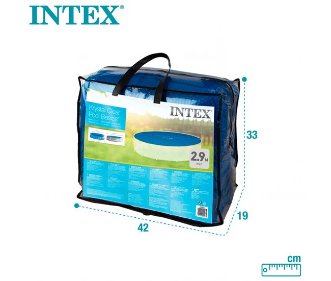 Cobertura solar INTEX para piscinas Easy Set ou Metal Frame Azul
