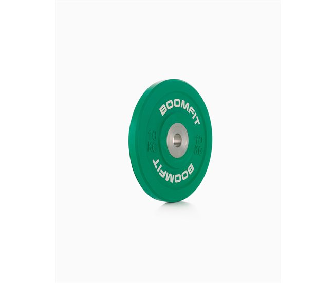 Disco de Competição 10Kg - BOOMFIT Verde