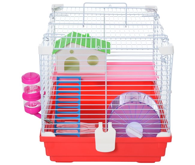  Gaiola para hamster PawHut D51-161 Branco
