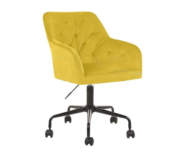 Cadeira de escritório Beliani ANTARES Amarelo
