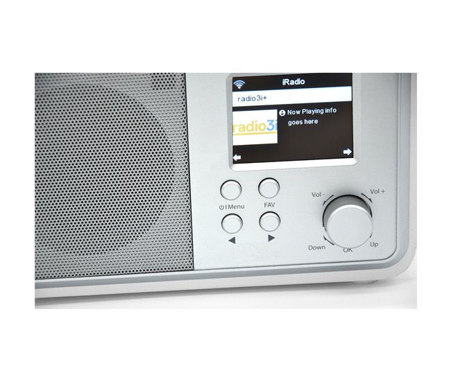 Rádio portátil Roadstar IR-390D+BT/WH Branco