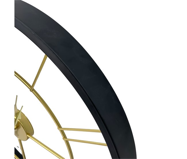 Relógio de parede KOHARU marca Conforama Preto