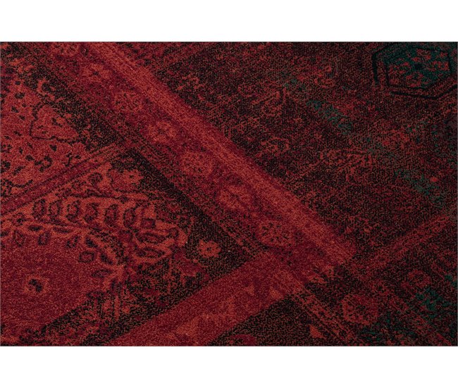 Tapete de lã OMEGA Nakbar oriental 200x300 Vermelho