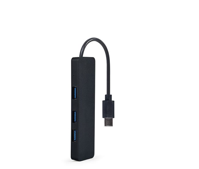 Hub USB UHB-CM-U3P4-0 Preto