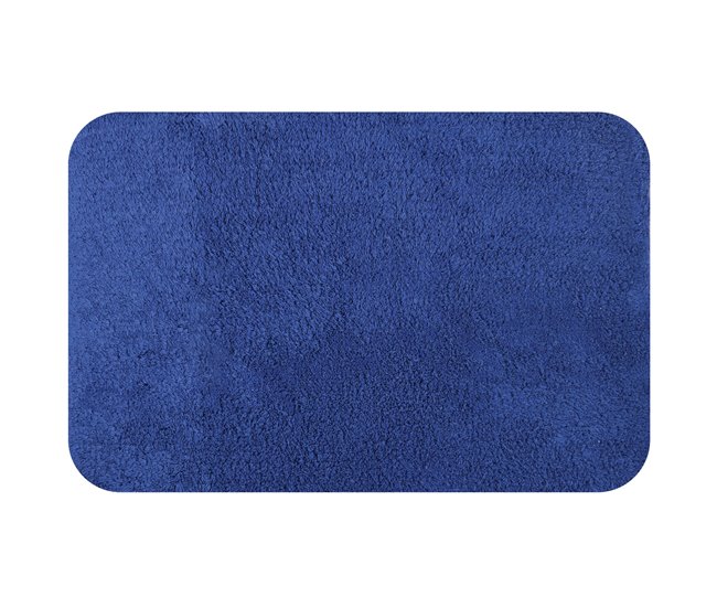 Coleção Spirella Carolina, tapete do banheiro 65x55 Azul