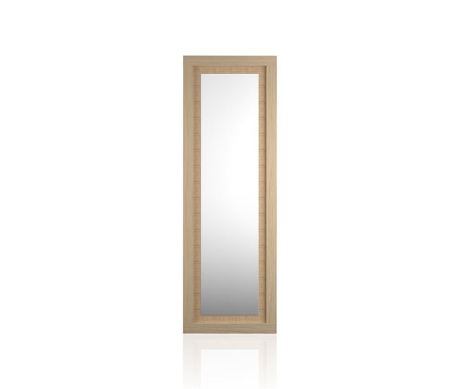 Espelho de parede Lara 60x60 Madeira