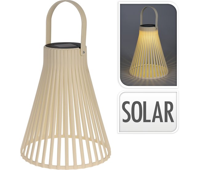 Lanterna decorativa SOLAR marca KOOPMAN Branco