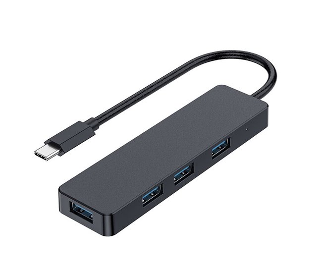 Hub USB UHB-CM-U3P4-0 Preto