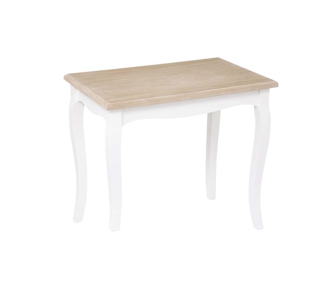 Conjunto de 2 mesas do Chrysa Center 60x38 Branco
