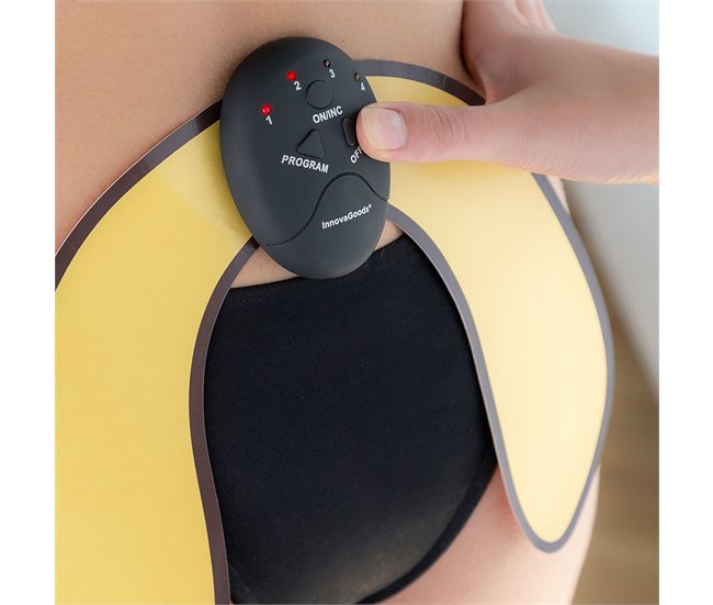 Adesivo Eletroestimulador para Glúteos e Cervicais Sport Electrogym Amarelo
