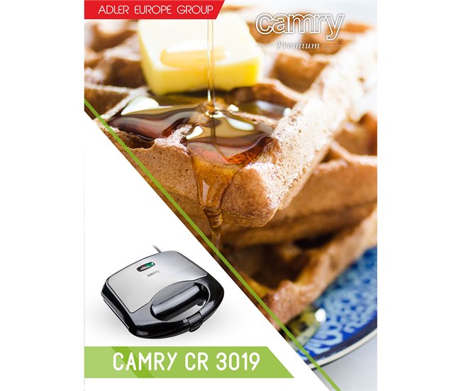 Máquina de Waffles Camry CR 3019 GR242213174