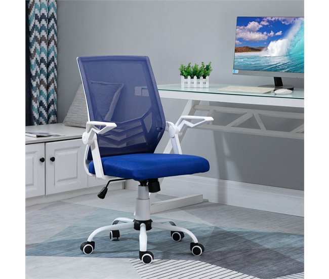 Cadeira de Escritório Vinsetto 921-547PK Azul