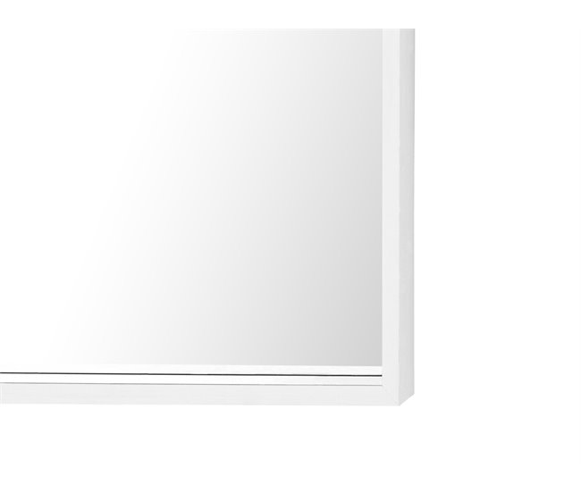 Beliani Espelho BRIGNOLES 50x4 Branco