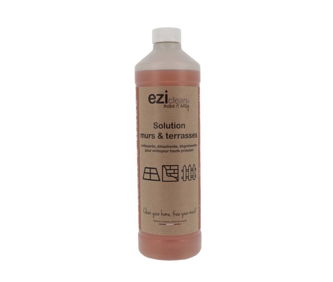 Eziclean® Solución para suelos y paredes para limpiadoras de alta presión Preto