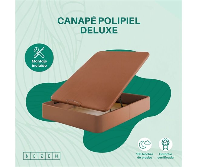 CANAPÉ POLIPIEL DELUXE 80x190 Bege
