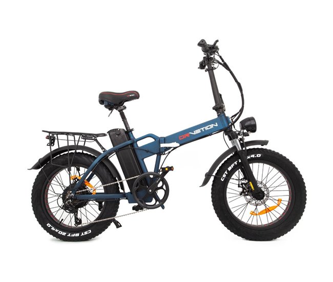 Bicicleta elétrica DrveTion AT20 - Potência 750W Bateria 48V15Ah Azul