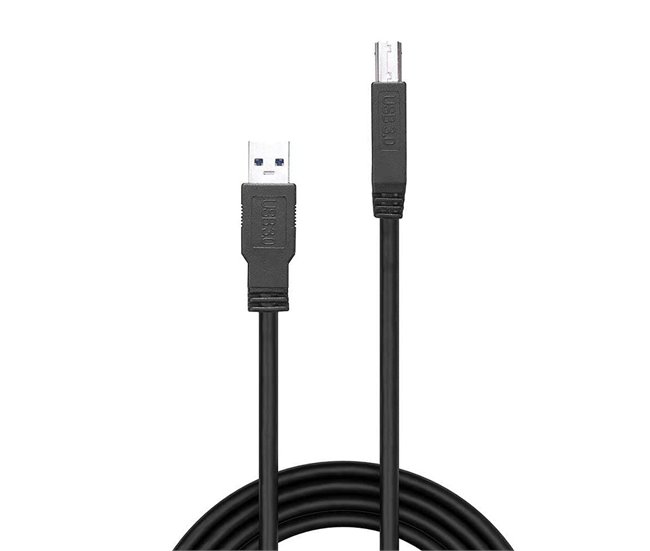 Cabo USB A para USB B 43098 Preto