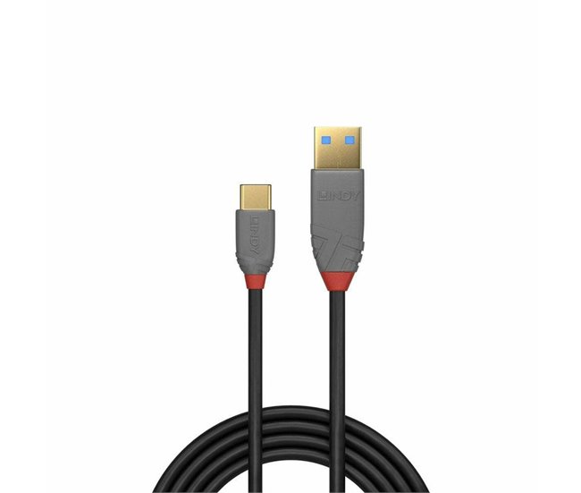 Cabo USB A para USB C 36887 Preto