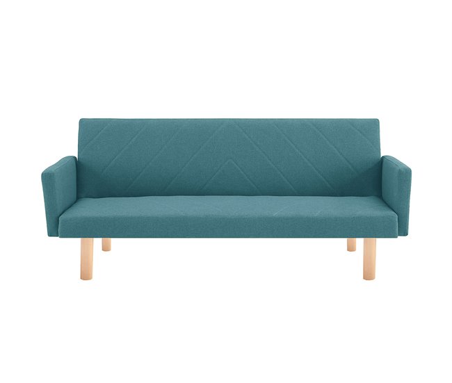 Sofa-Cama Cosmos Azul/ Verde