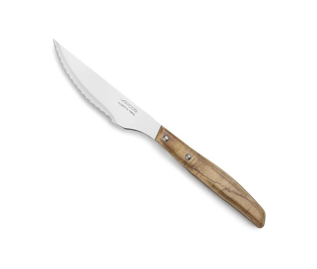 Conjunto de 6 peças de faca para bife Arcos Madeira
