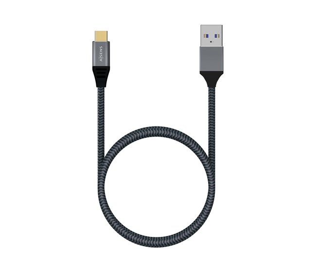 Cabo USB A para USB C A107-0633 Cinza