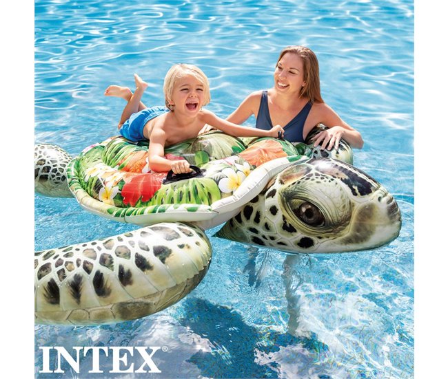 Tartaruga insuflável INTEX efeito realista 2 asas Multicor