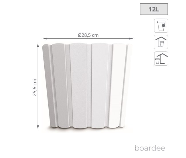 Boardee Basic 12L Pot Branco
