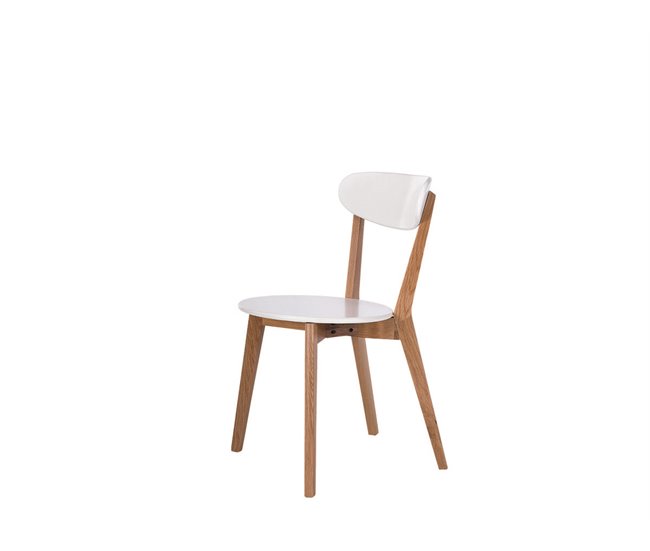 Conjunto 2 Cadeiras Lucy Branco