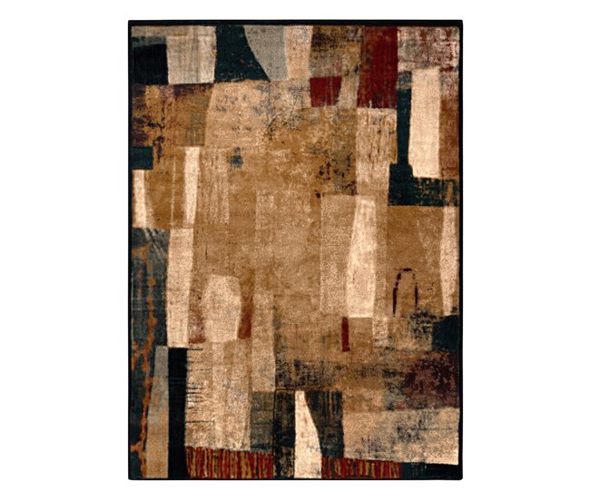Tapete de lã OMEGA KIOTO abstracción 170x235 Multicor