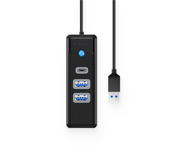Hub USB PWC2U-U3-015-BK-EP Preto