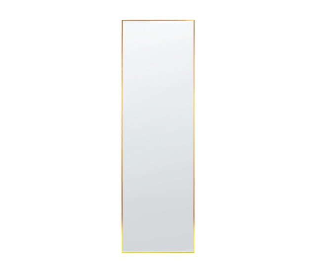 Beliani Espelho de pé BEAUVAIS 50x30 Dourado