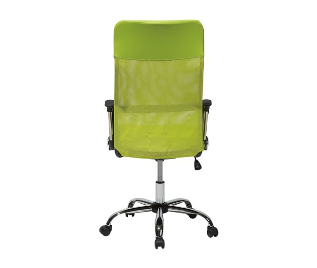 Beliani Cadeira de escritório DESIGN Verde