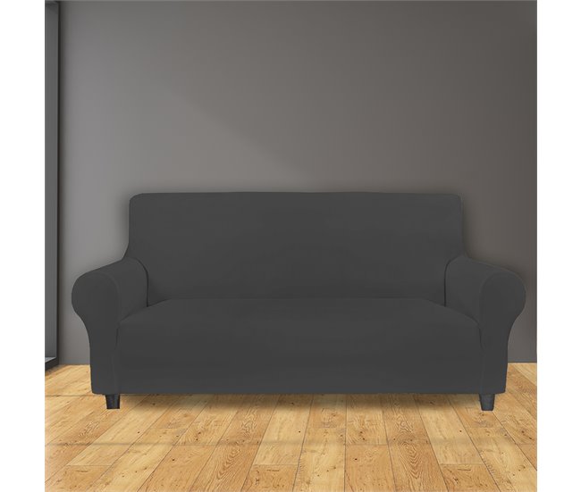 Caixa de sofá de 2 assentos Cinza