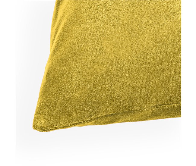  Acomoda Textil - 4 capas de almofada em veludo. Mostarda