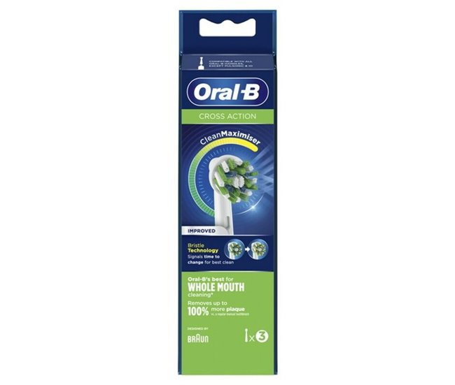 Recargas para Escovas de Dentes Elétricas EB 50-3FFS 3UD Branco