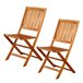 Conjunto de 2 cadeiras de jardim para exterior Aktive Garden Madeira