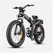 Bicicleta Elétrica ENGWE X24 - Motor 1000W 921.6WH Bateria 64KM Autonomia Preto