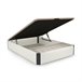 Sommier rebatível Luxury Premium 3D 135x190 Branco/cinza
