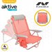 Cadeira Dobrável com Apoio para a Cabeça Flamingo Multicor