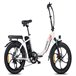 Bicicleta Elétrica FAFREES F20 - 250W 576WH 70KM Autonomia Branco