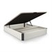 Sommier rebatível Luxury Premium 3D 150x190 Branco/cinza
