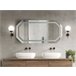 Beliani Espelho de Casa de Banho LOCMARIAQUER GR242213181