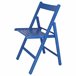 Cadeira dobrável multiusos Azul