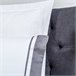  Conjunto de lençóis de cetim de algodão egípcio 300 cinzento branco Cinza