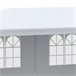 Tenda de Exterior Outsunny 840-062V01GN 585x295 Branco
