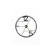  Relógio de parede INDIANA 60x60x7,5cm CONFORAMA Preto