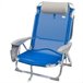 Cadeira Dobrável com Apoio para a Cabeça Gomera Azul