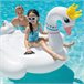 Flutuador de piscina cisne c/alças INTEX Branco