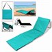  Acomoda Textil - Tapete de praia e de piscina acolchoado. Azul